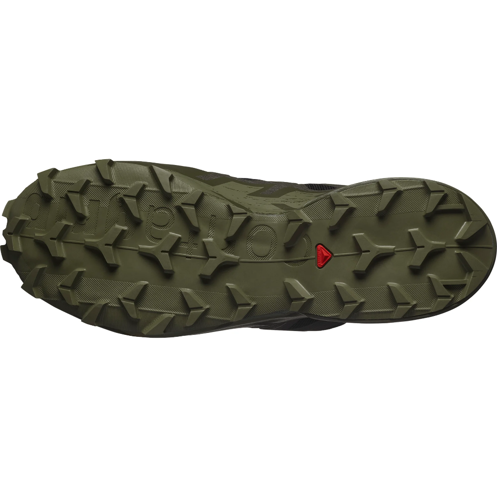 Salomon Men's Speedcross 6 GTX Black / Peat / Deep Lichen Green - Booley Galway