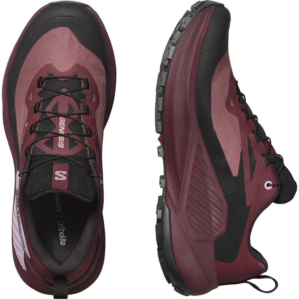 Salomon Women's Genesis GTX Rose Taupe / Black / Orchid Bouquet - Booley Galway