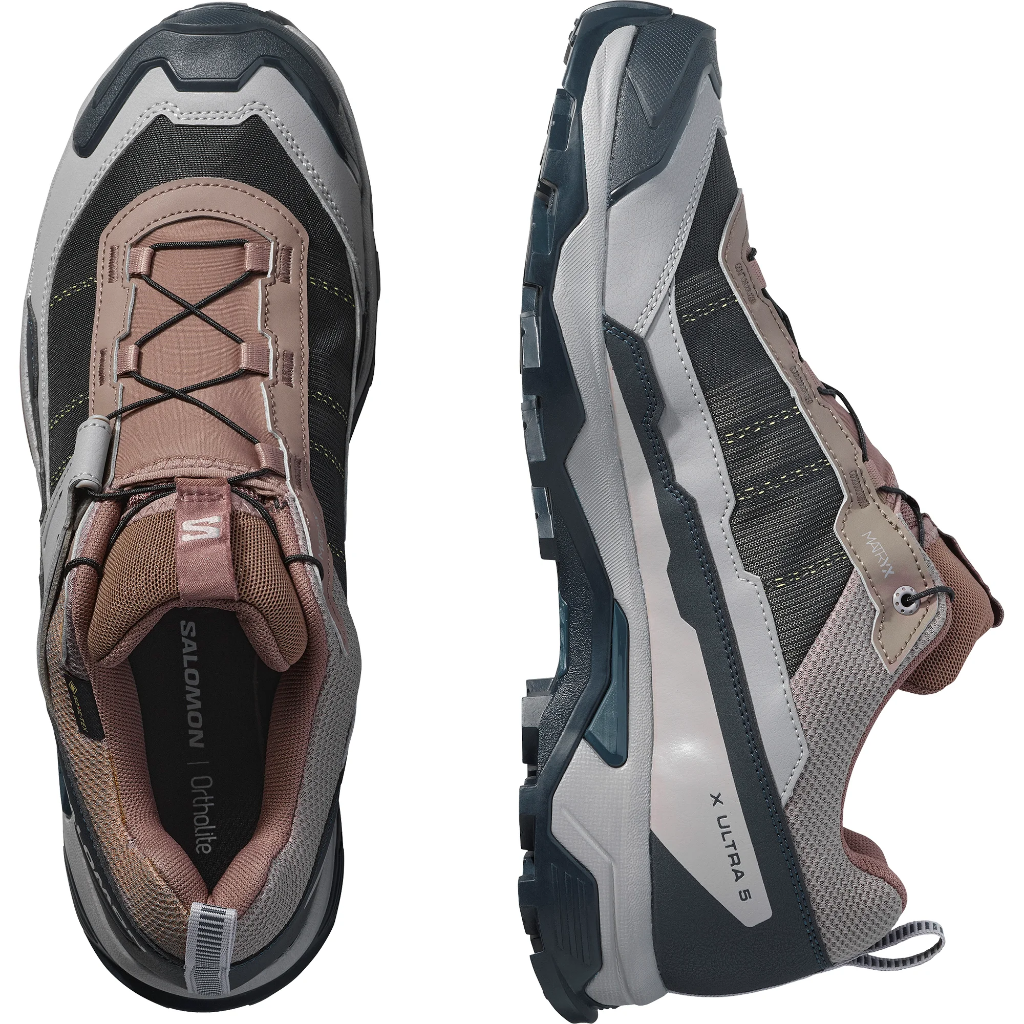 Salomon Men's X Ultra 5 GTX Iron / Dark Navy / Gull - Booley Galway