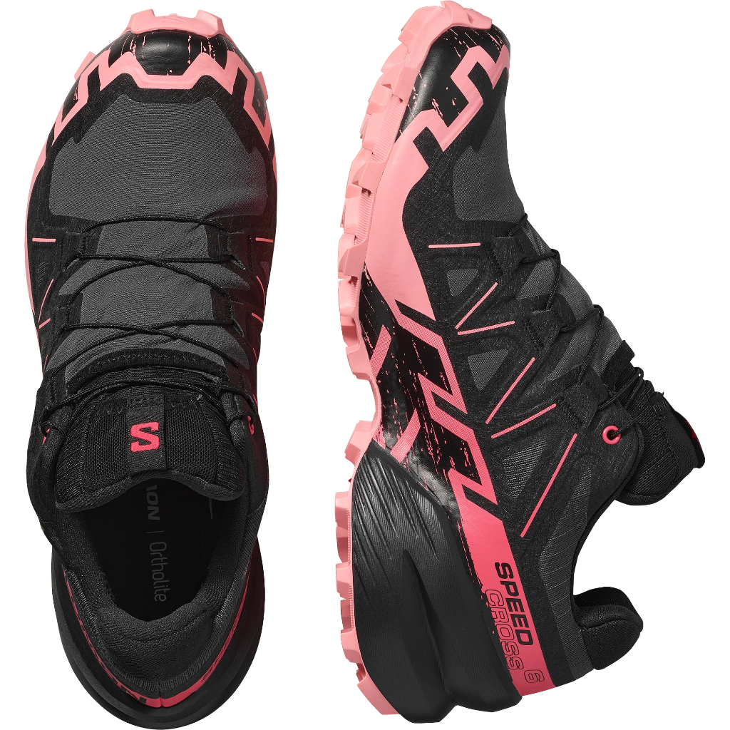 Salomon Women's Speedcross 6 GTX Nine Iron / Black / Flamingo Pink - Booley Galway