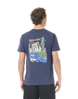 Men's Foreska Tee- Dress Blues Melange
