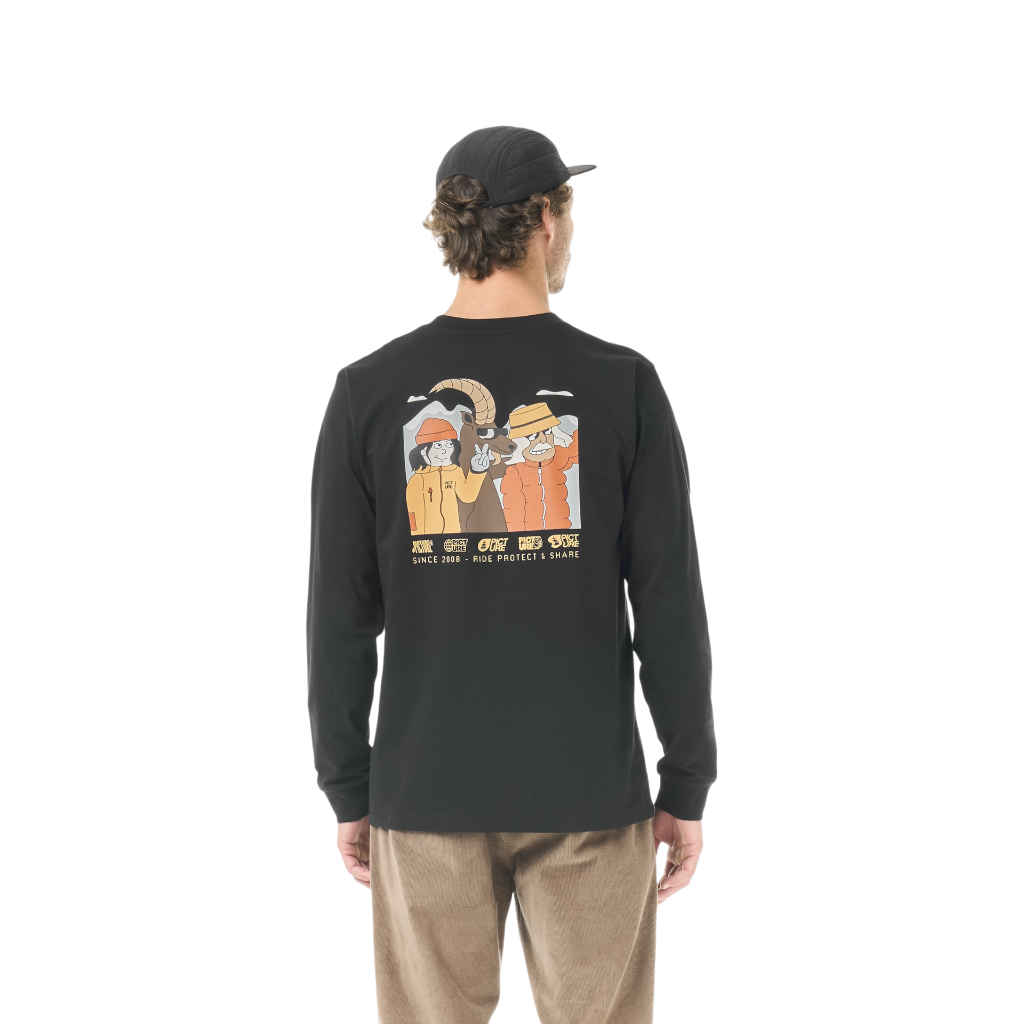 Men's Kenoma Ls Tee Black