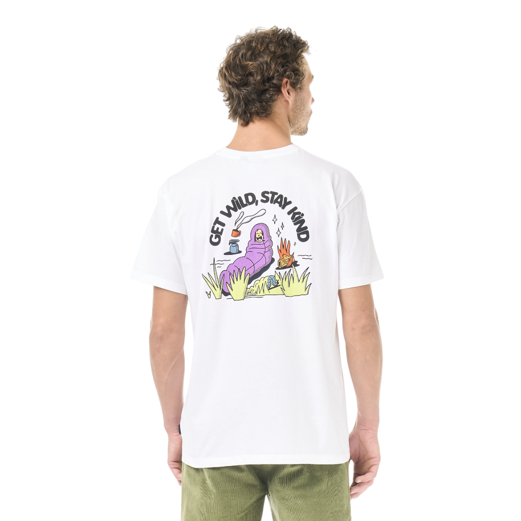 Men's Get Wild Tee-White