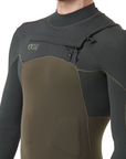 Men's Equation 4/3 Flex Skin Front Zip - Black