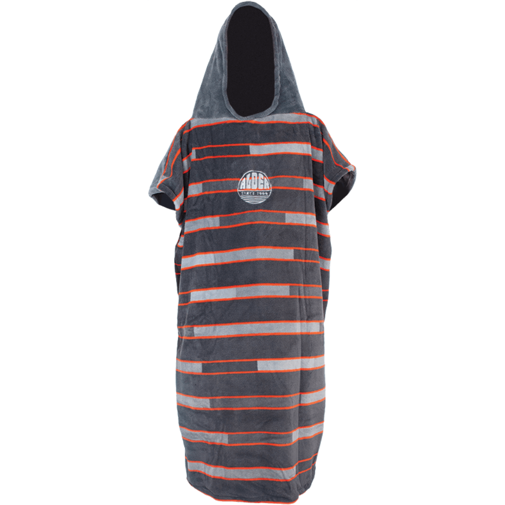 Kids Coral Poncho - Grey