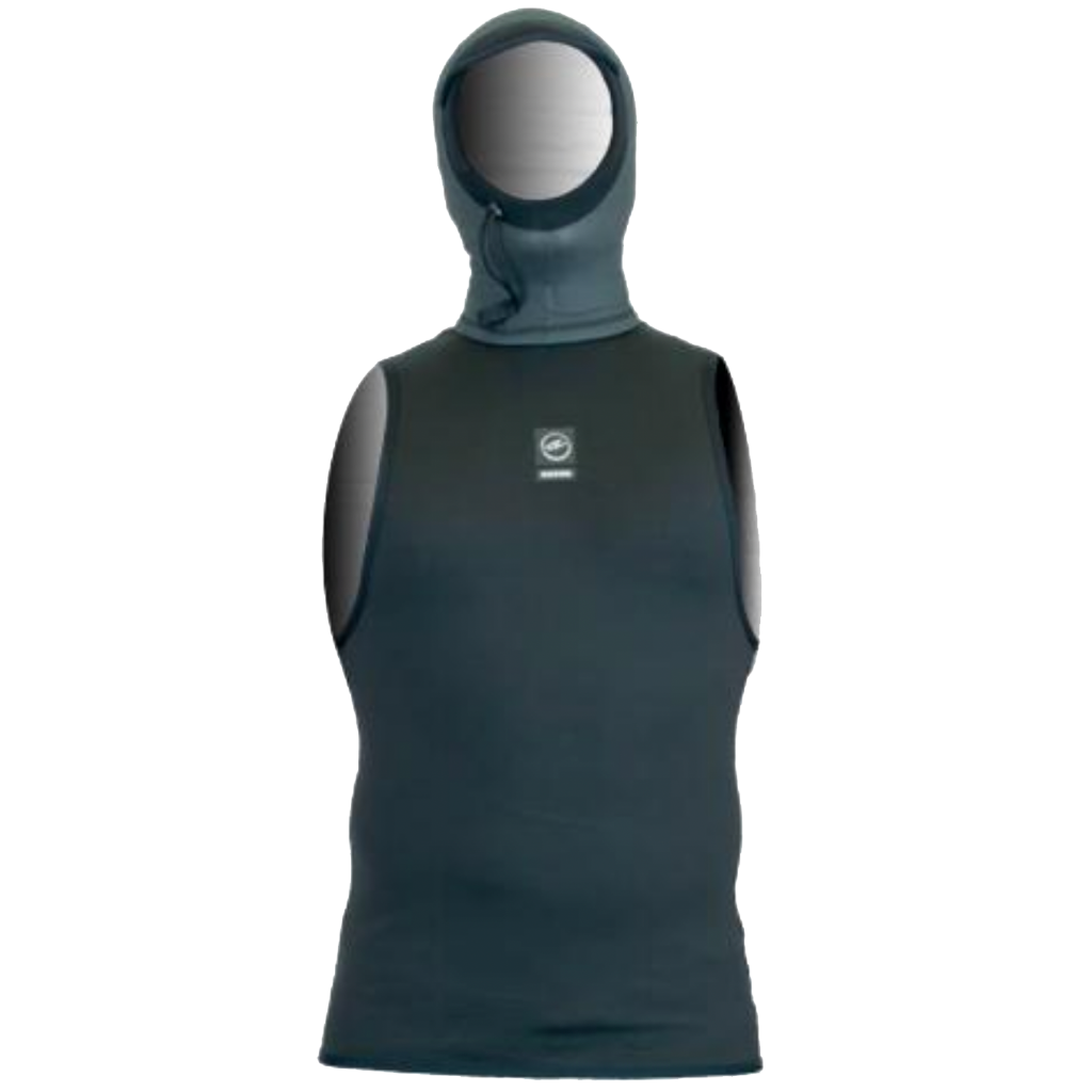 Men's Spirit Hooded Vest - Black