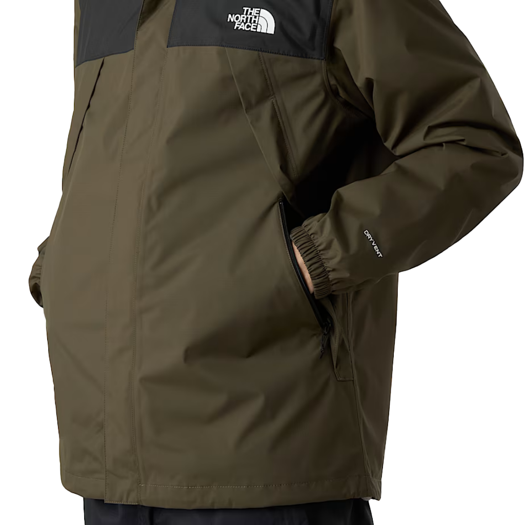 The North Face Men&#39;s Antora Jacket New Taupe Green / TNF Black - Booley Galway