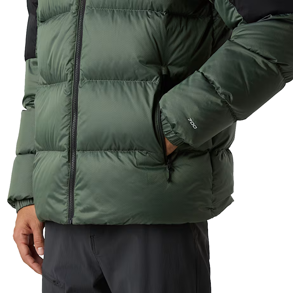 Men's Diablo Down 2.0 Hooded Jacket - TNF Black Heather / TNF Black / Recycled Down