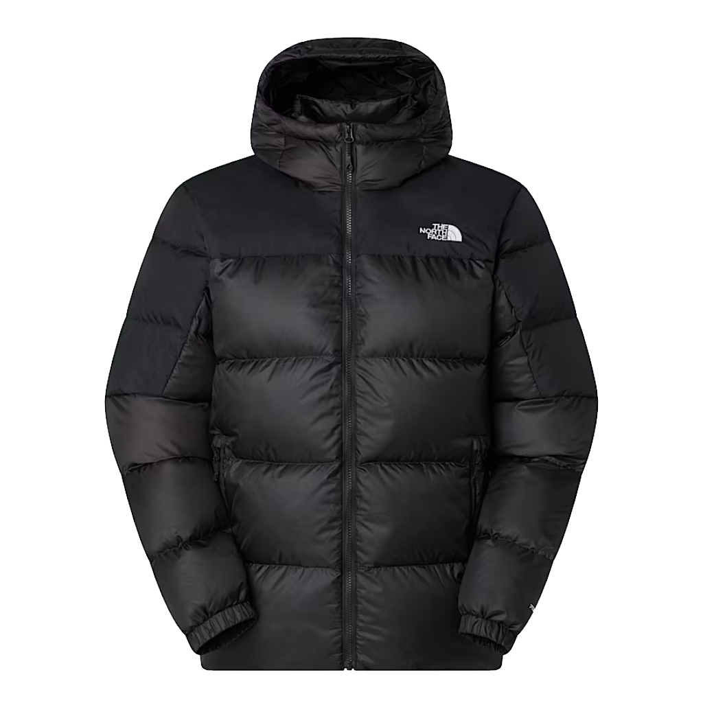 The North Face Men's Diablo Down 2.0 Hooded Jacket TNF Black Heather / TNF Black / Recycled Down - Booley Galway