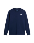 Men's Evolution Simple Dome Regular Long-Sleeve T-Shirt - Summit Navy