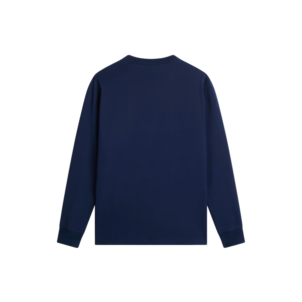 Men's Evolution Simple Dome Regular Long-Sleeve T-Shirt - Summit Navy