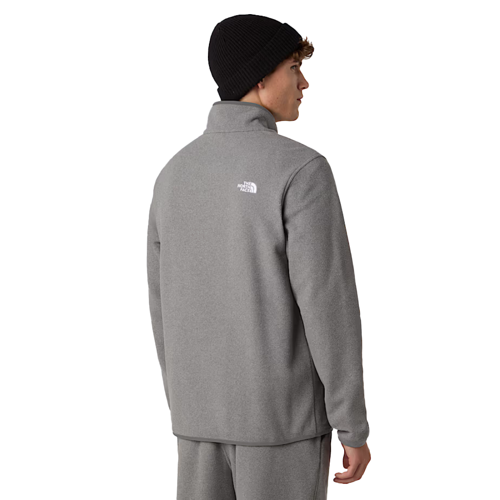 The North Face Men's Glacier 1/4 Zip Fleece TNF Mid Grey Heather - Booley Galway