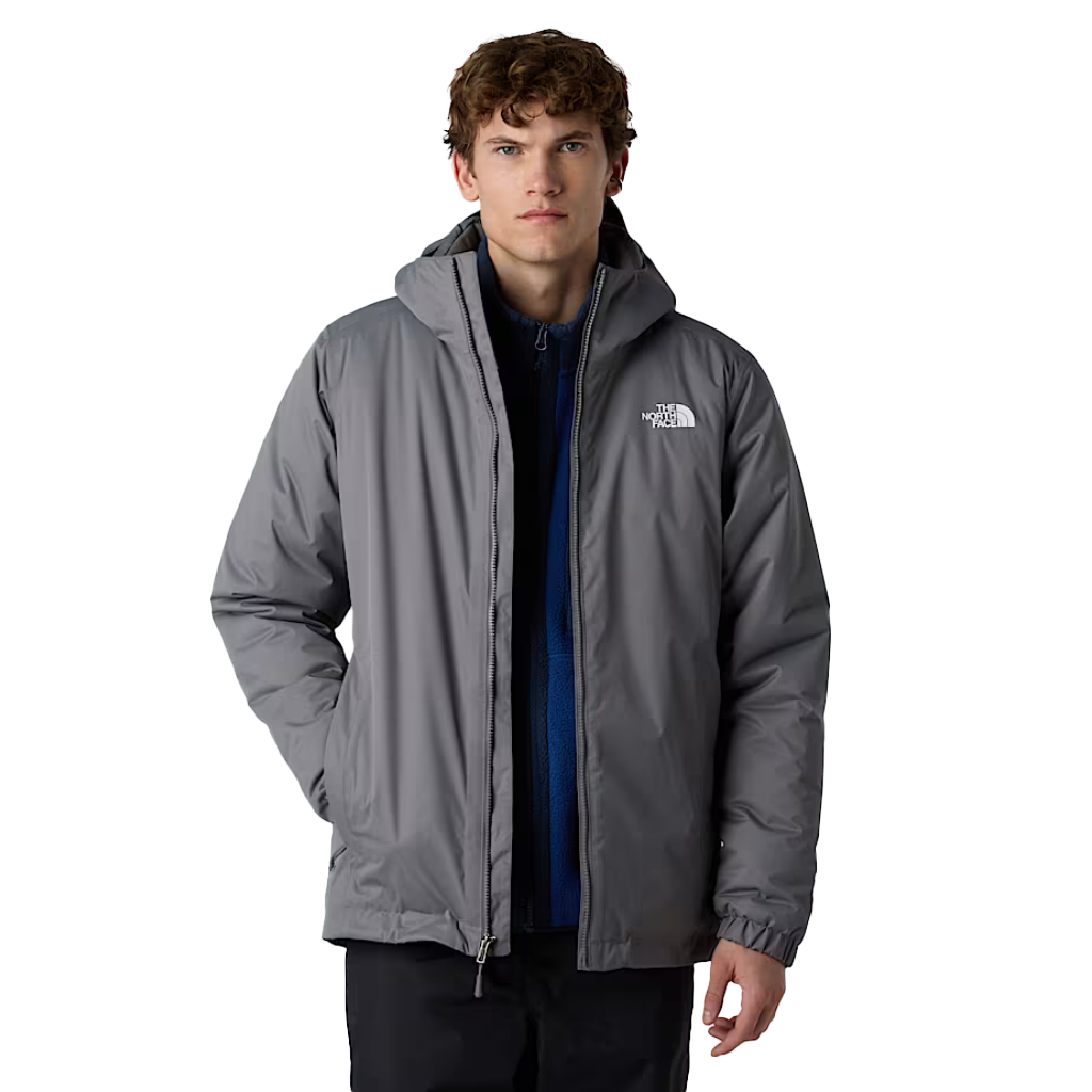 The North Face Men's Quest Insulated Jacket Smoked Pearl Dark Heather - Booley Galway