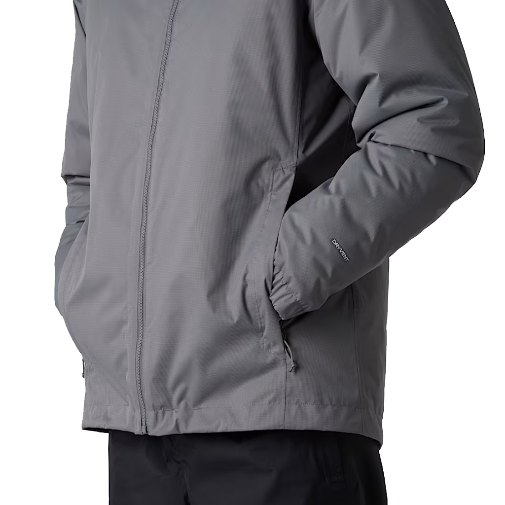 The North Face Men's Quest Insulated Jacket Smoked Pearl Dark Heather - Booley Galway