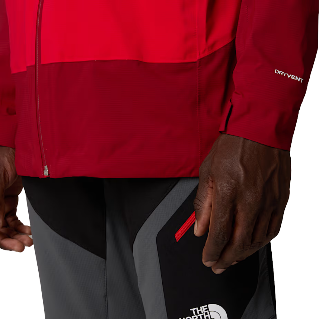 The North Face Men&#39;s Signal 2.5L DryVent Jacket High Risk Red / Garnet Red / TNF Black - Booley Galway