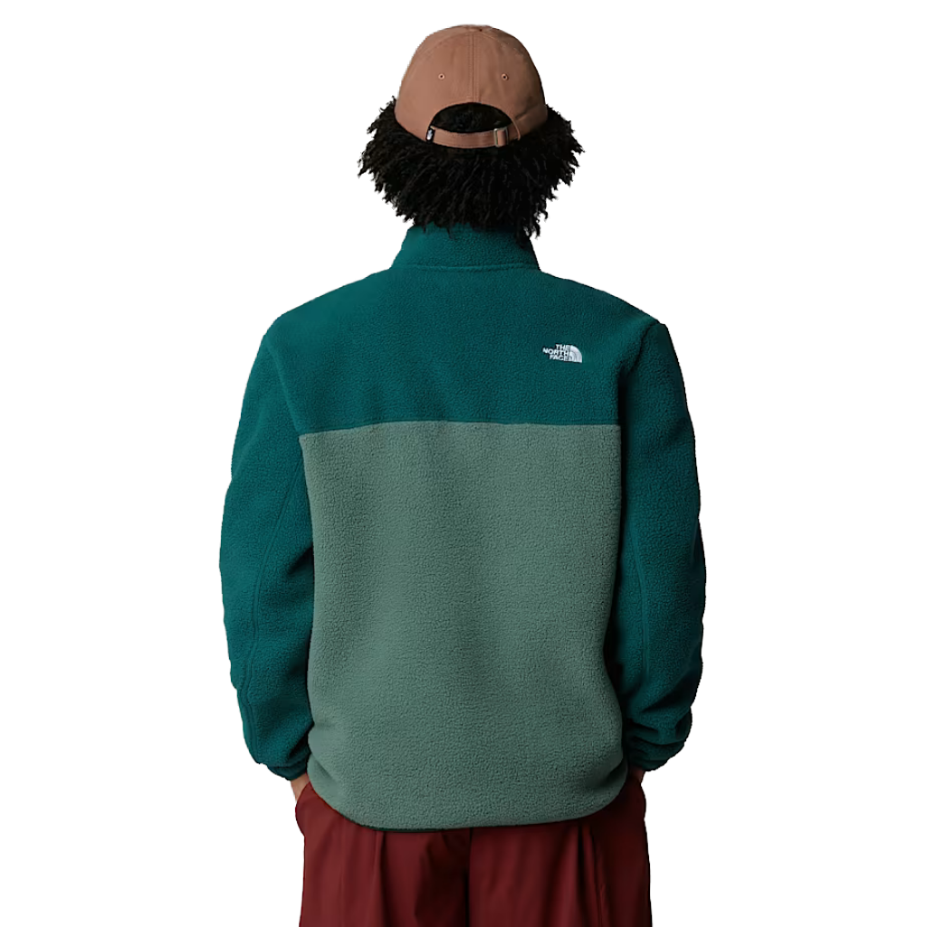 The North Face Men&#39;s Yumiori 1/4 Zip Fleece Duck Green / Deep Nori / TNF Black - Booley Galway