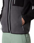 The North Face Men's Yumiori Full Zip Fleece Anthracite Grey / TNF Black / Monument Grey - Booley Galway