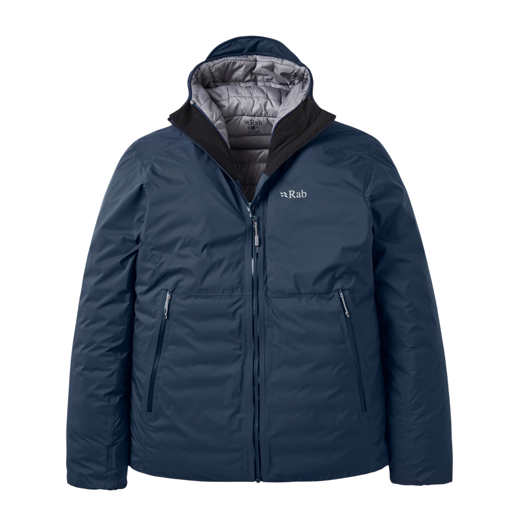 Men's Microlight Shield Waterproof Down Jacket - Galaxy Blue