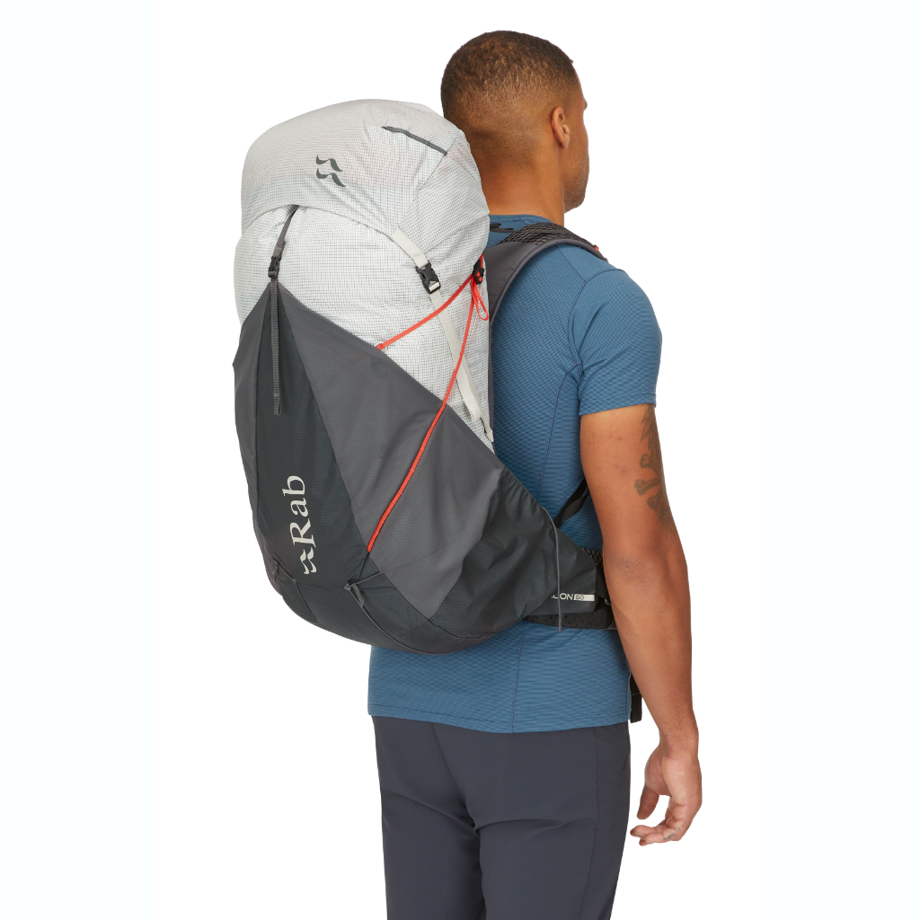 Rab Men's Muon 50L Pewter / Graphene - Booley Galway