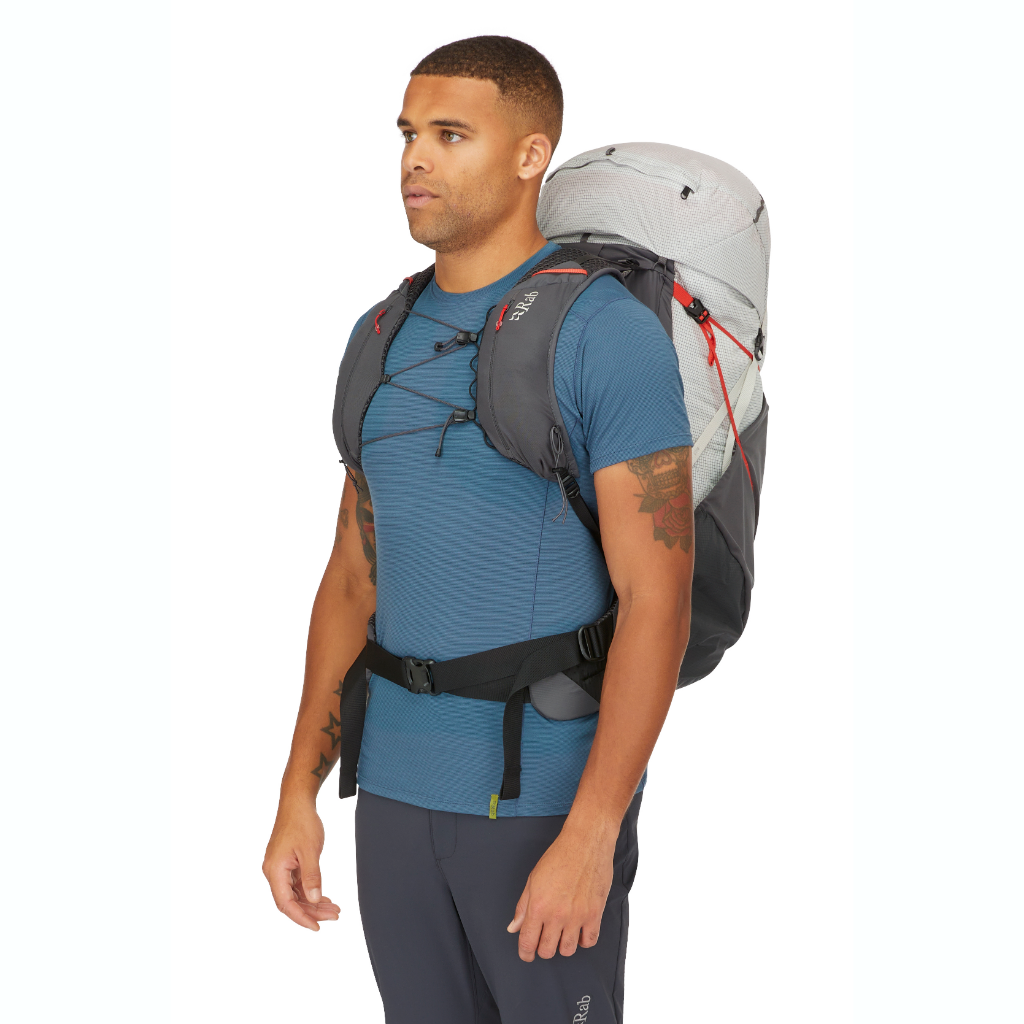 Rab Men's Muon 50L Pewter / Graphene - Booley Galway
