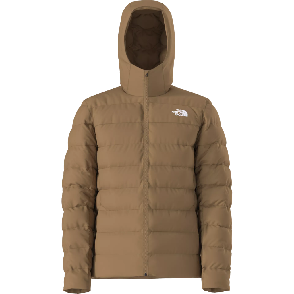 The North Face Men&#39;s Aconcagua III Hooded Down Jacket Utility Brown - Booley Galway