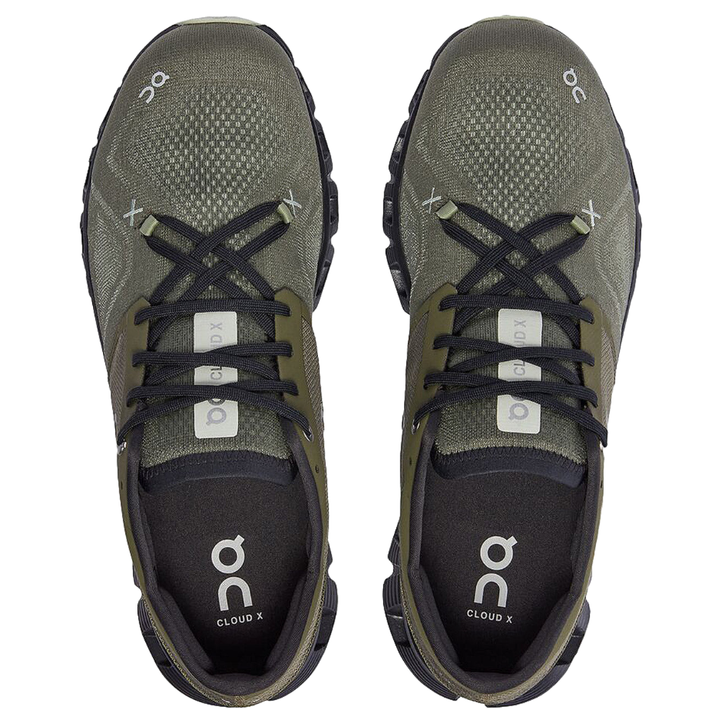 On Men&#39;s Cloud X 3 Olive / Reseda - Booley Galway