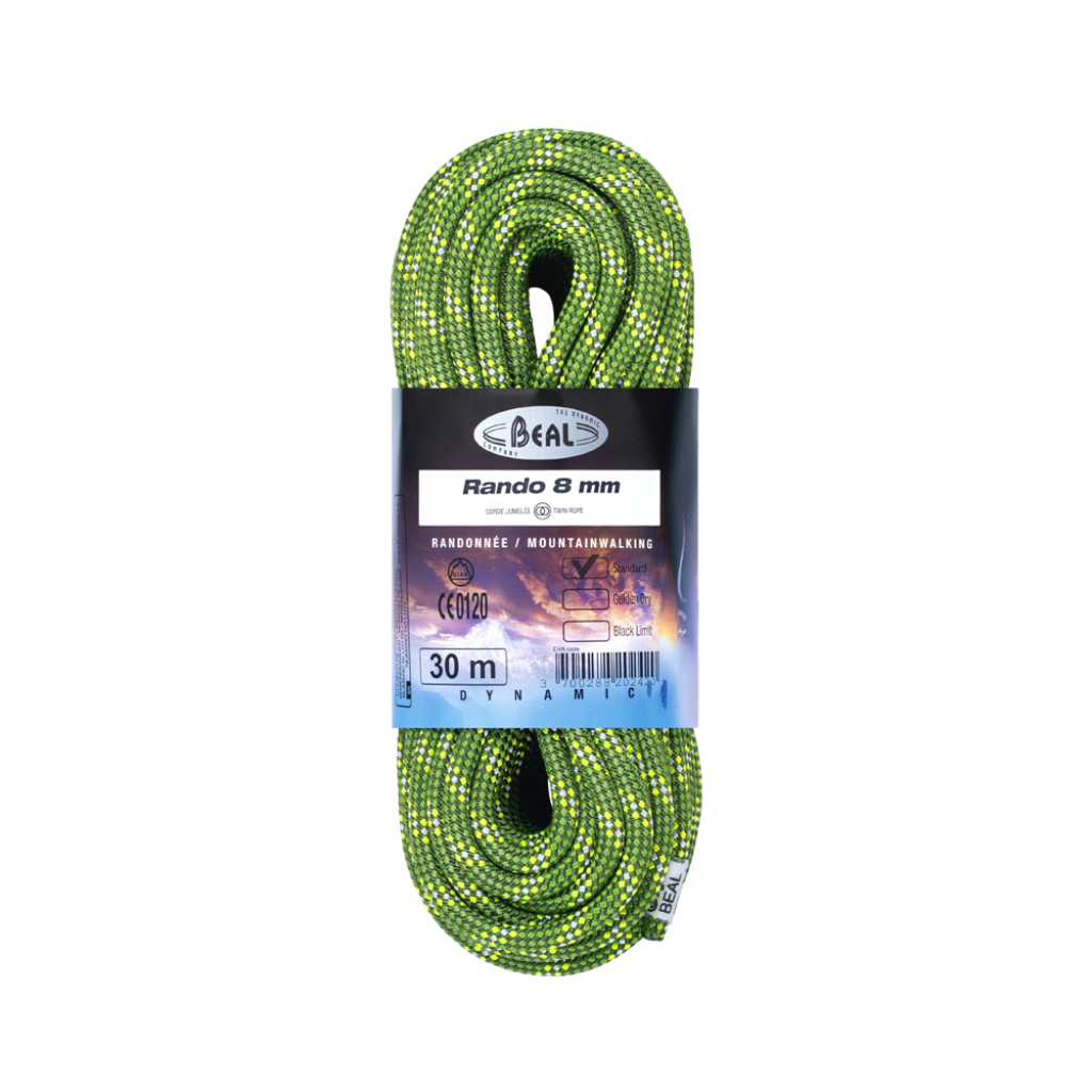 Rando 8 mm x 30 m - Green