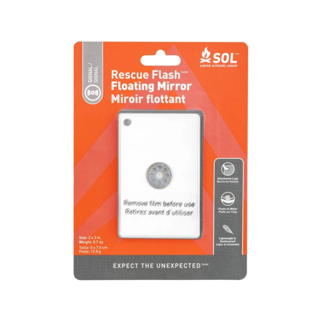 SOL Rescue Flash Floating Mirror - Booley Galway