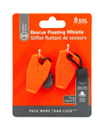 SOL Rescue Floating Whistle 2 Pack - Booley Galway