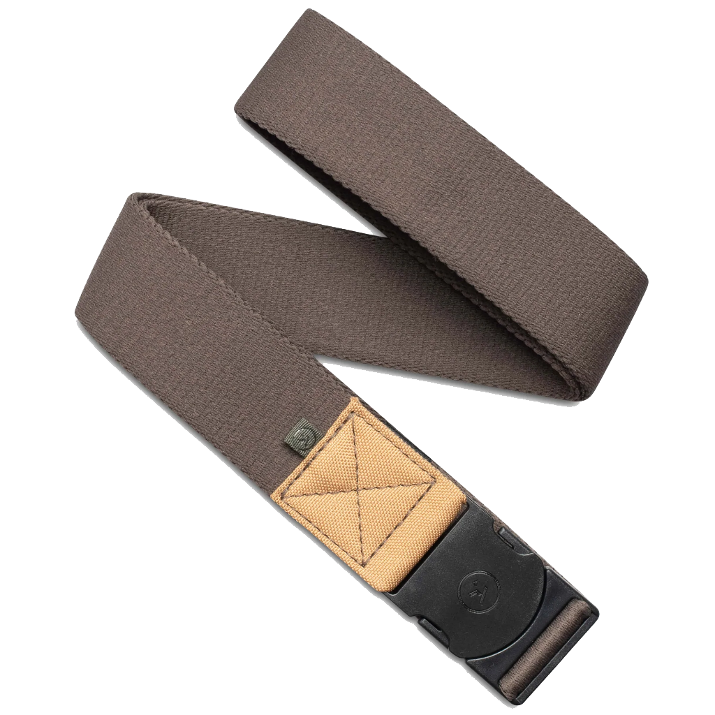 Ridge Adventure Belt - Medium Brown / Ivy Green