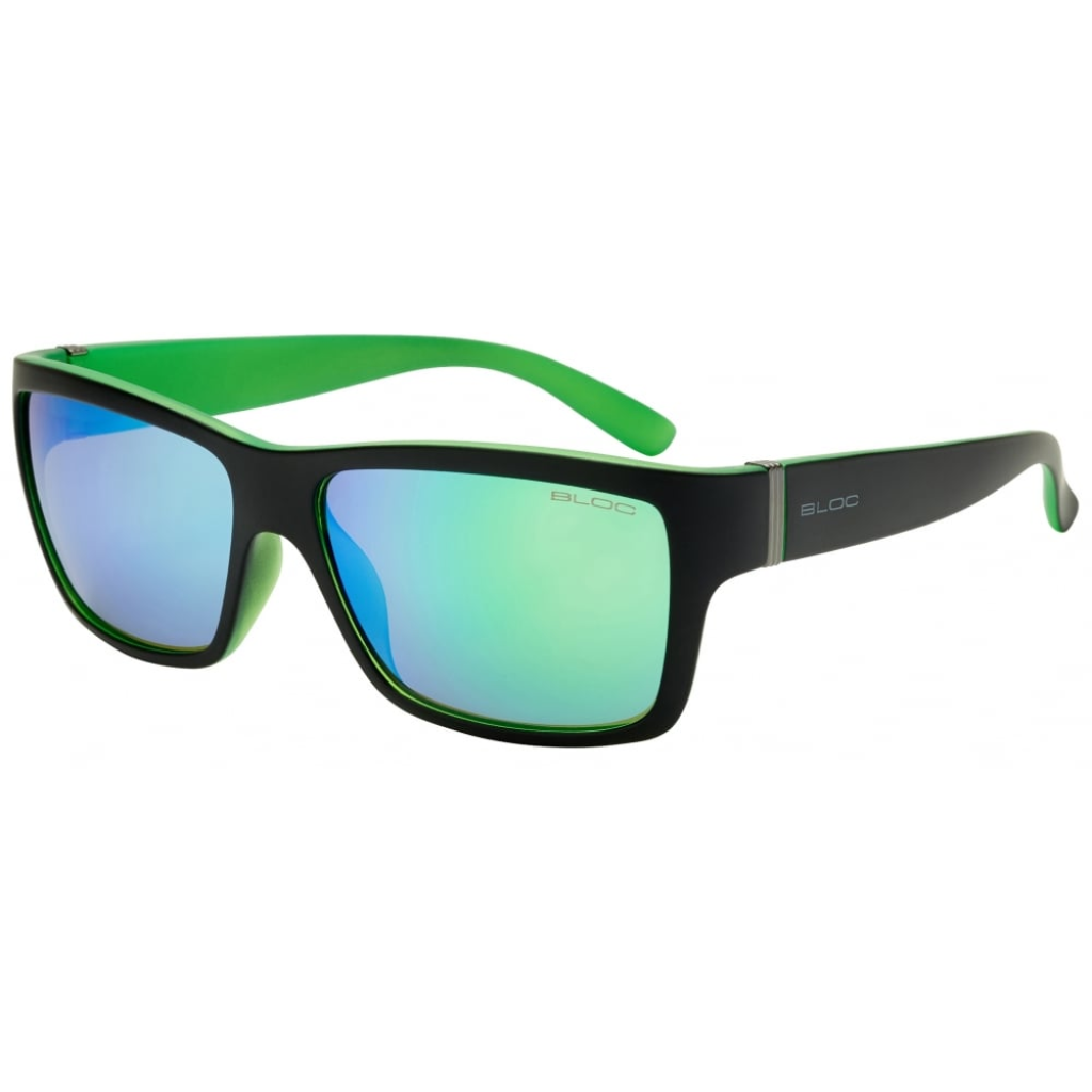 Riser - Matt Black / Green / Green Mirror Lens