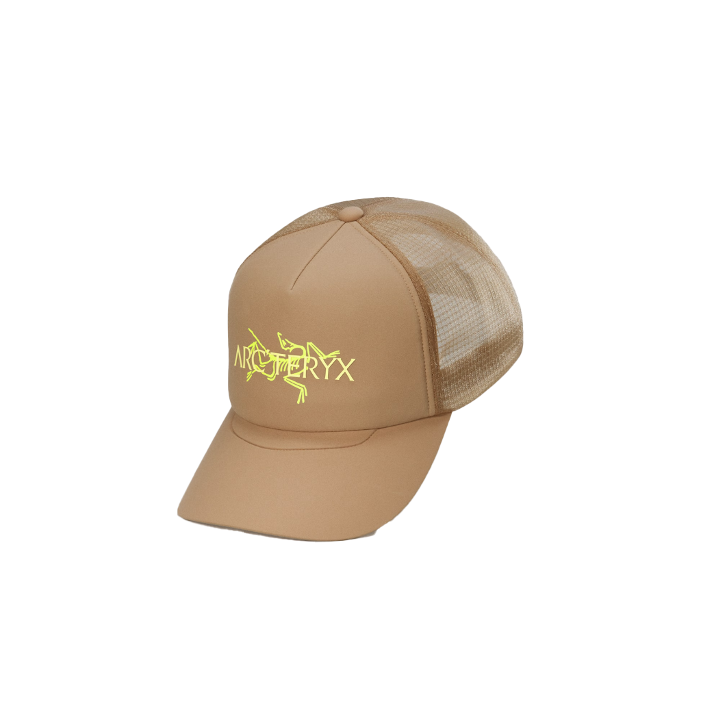 Bird Word Trucker Cap - Canvas / Euphoria