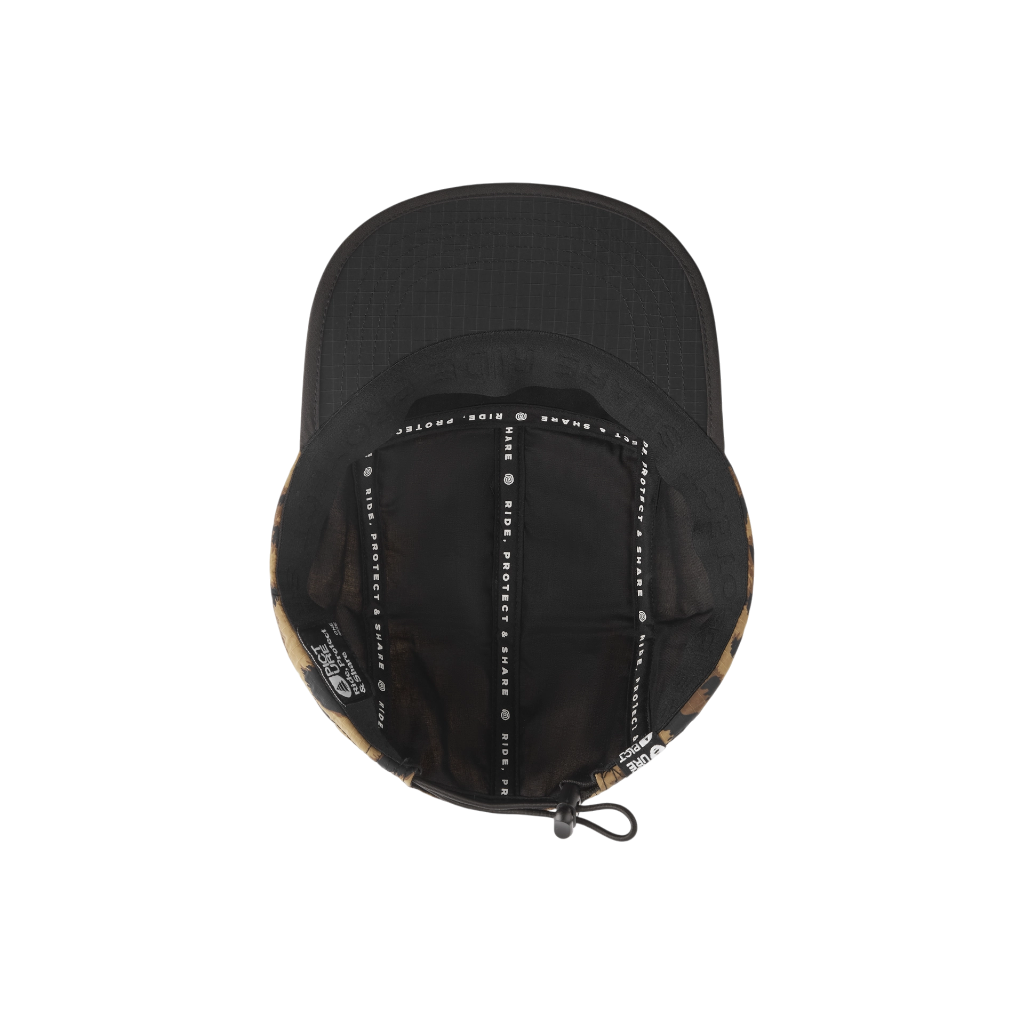 Unisex Puffy Cap - Wild Spotprint