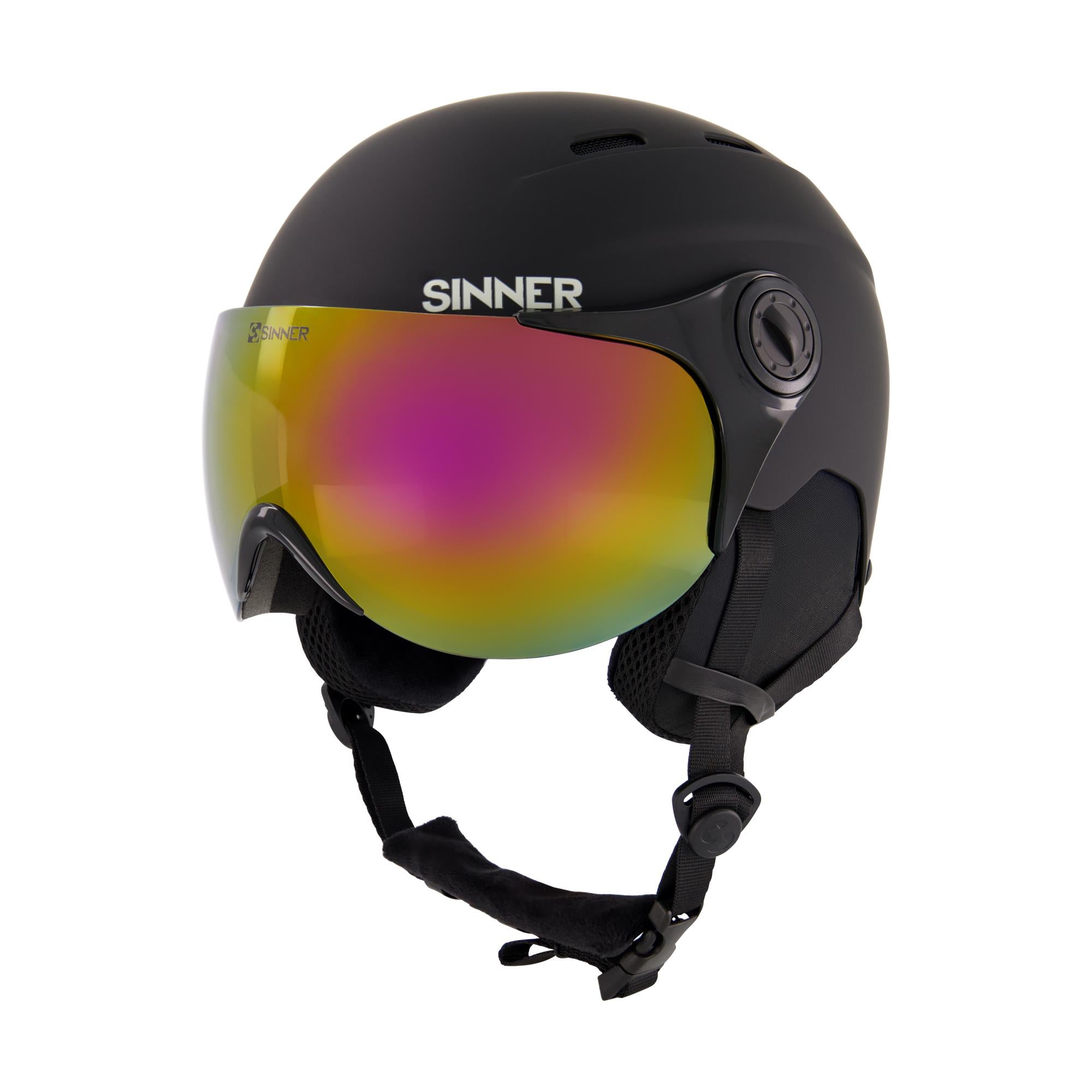 Typhoon Visor Ski Helmet