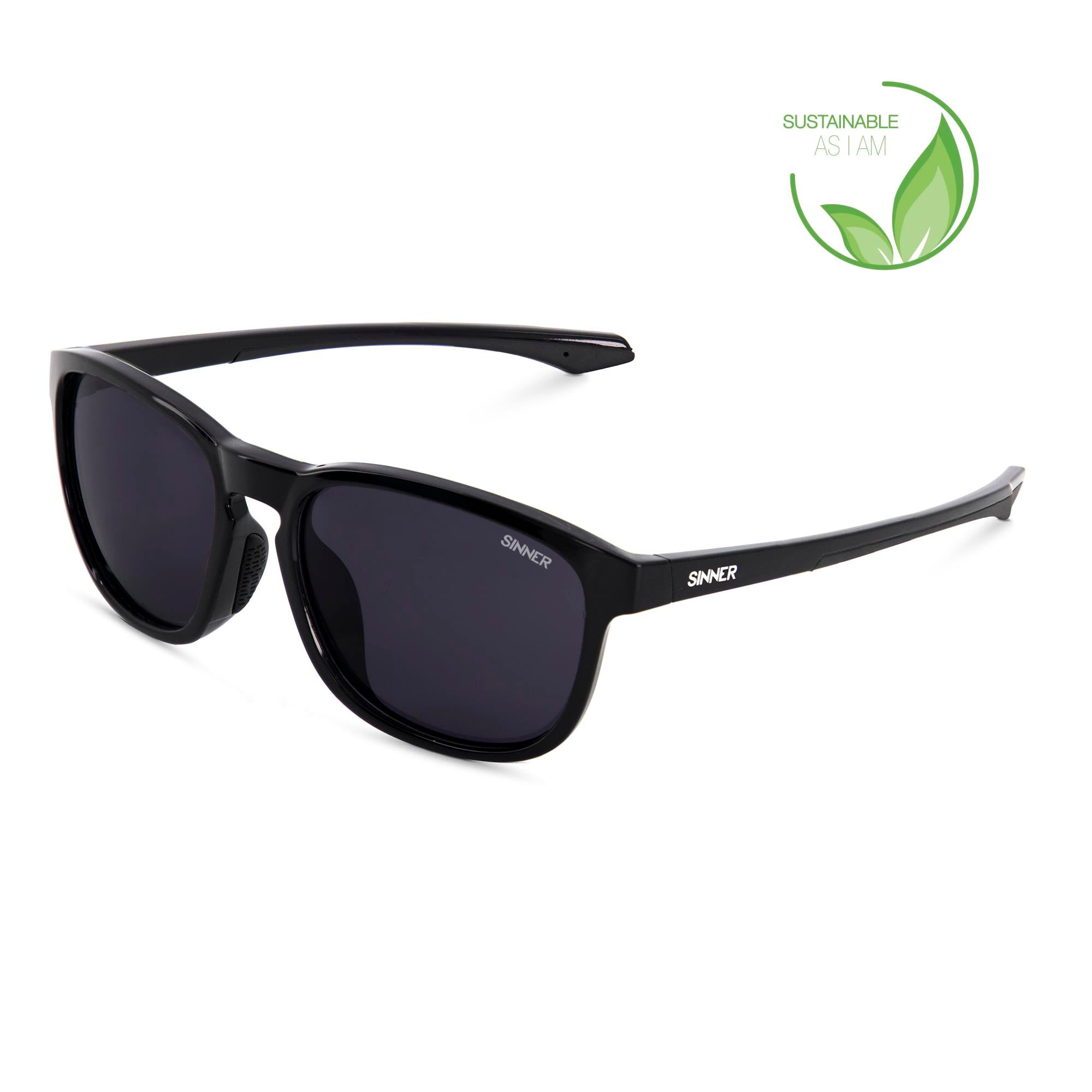 Yacan Sunglasses-Black-Sintec® Smoke