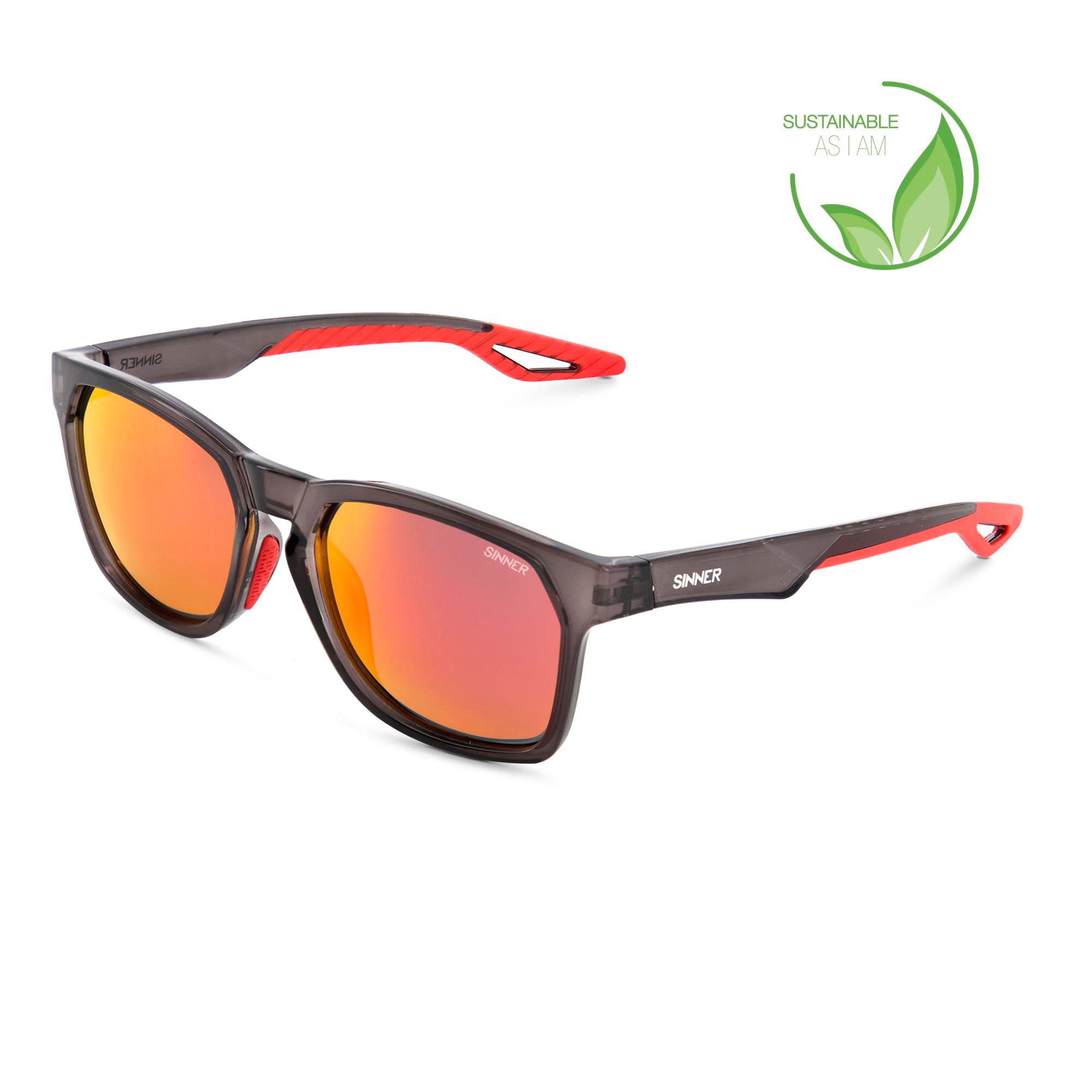 Faveira Sunglasses-Cry Black-Sintec® Red