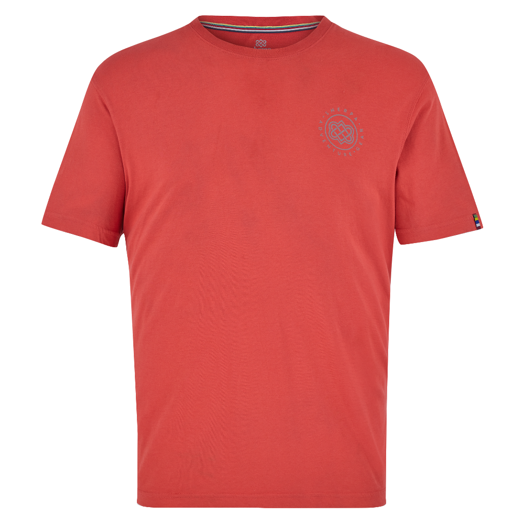 Sherpa Adventure Gear Men&#39;s Summit Tee Chilli - Booley Galway