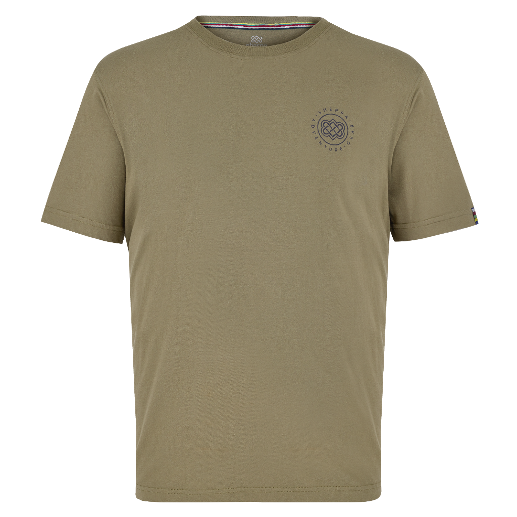 Sherpa Adventure Gear Men&#39;s Summit Tee Sage - Booley Galway