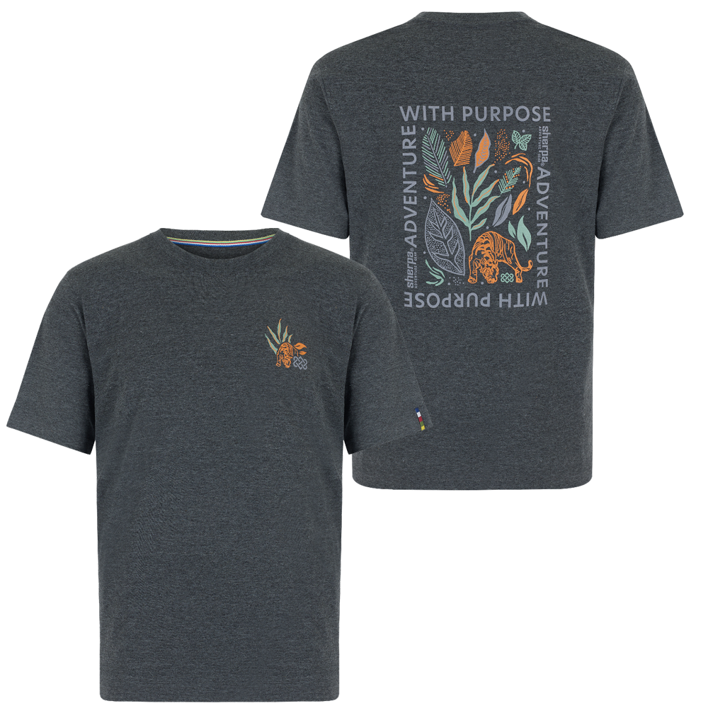 Sherpa Adventure Gear Men&#39;s Purpose Tee Neelo Blue - Booley Galway