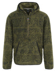 Sherpa Adventure Gear Men's Uddesya Eco 1/4 Zip Hoodie Evergreen Topo - Booley Galway