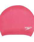 Speedo Long Hair Cap Pink - Booley Galway
