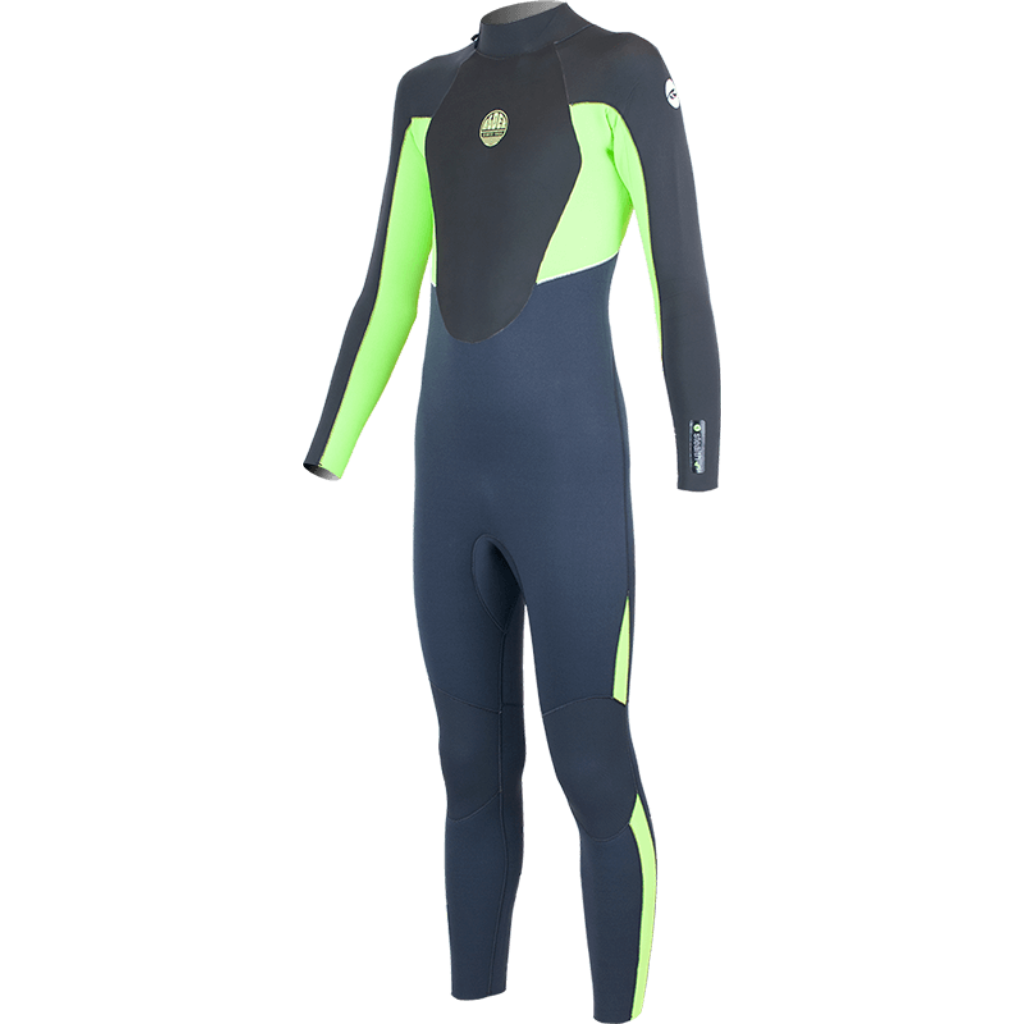 Kids Stealth 5/4/3 Back Zip - Graphite