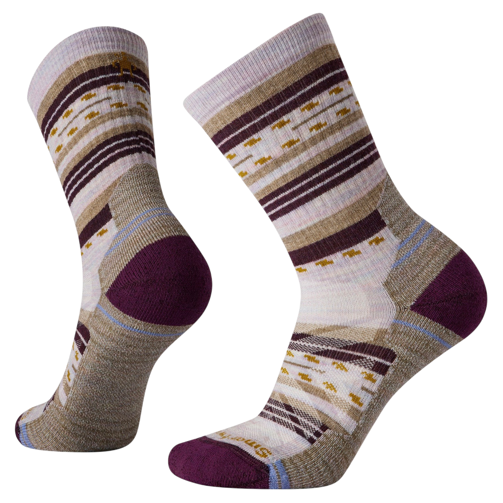 Women's Hike Margarita Crew Socks - Purple Eclipse