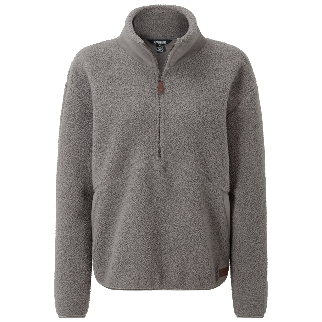 Sherpa Adventure Gear Women&#39;s Chamlang 1/2 Zip Pullover Monsoon Grey - Booley Galway