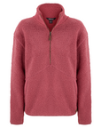 Sherpa Adventure Gear Women's Chamlang 1/2 Zip Pullover Mineral Red - Booley Galway