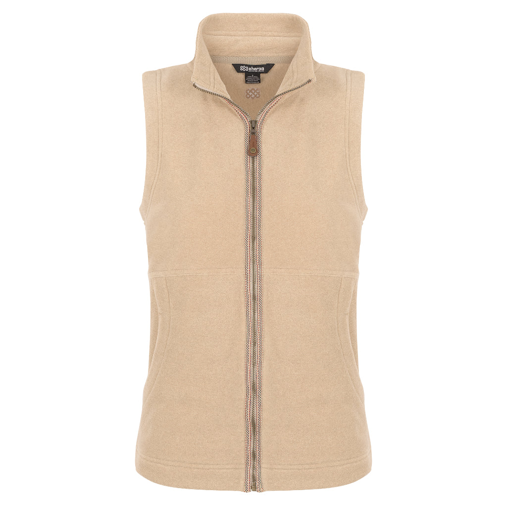 Women's Rolpa Eco Vest - Bardiya Sand
