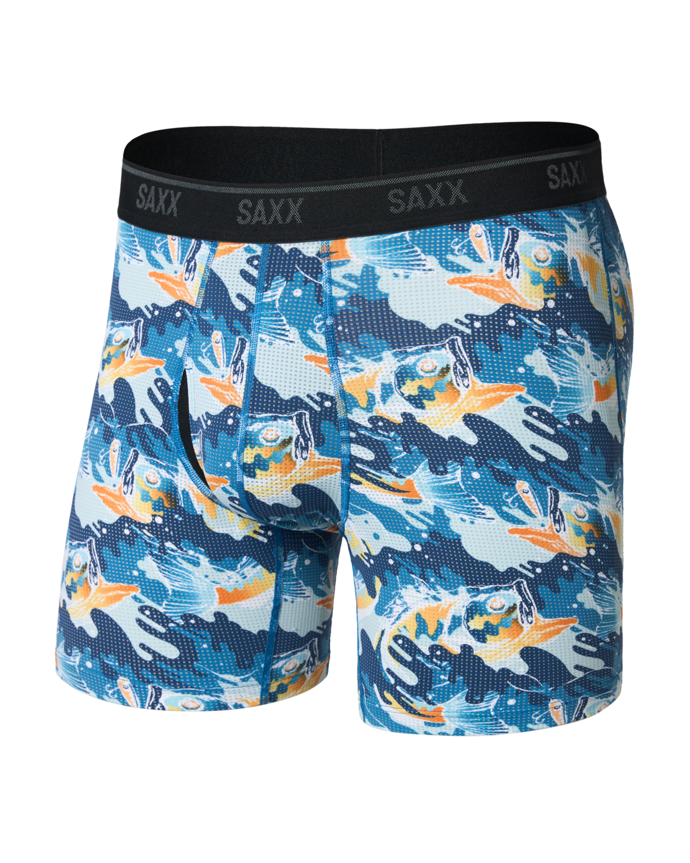 Men's Quest Quick-Dry Mesh Performance Boxer Brief