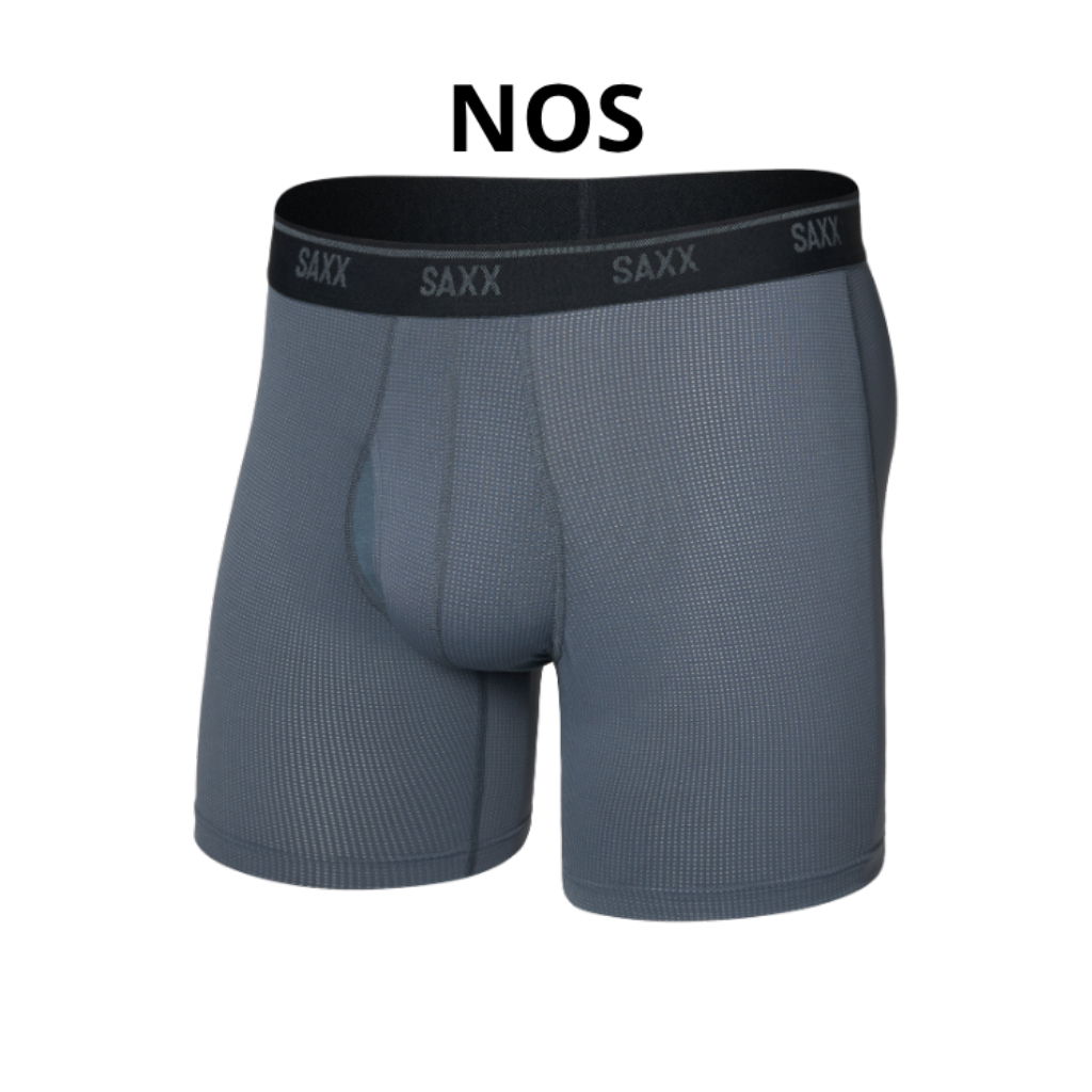 Men's Quest Quick-Dry Mesh Boxer Brief Fly - Turbulence