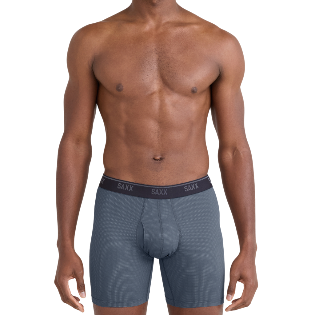 Men's Quest Quick-Dry Mesh Boxer Brief Fly - Turbulence