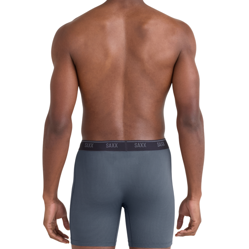 Men's Quest Quick-Dry Mesh Boxer Brief Fly - Turbulence